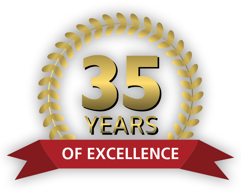 35 years of excellence